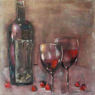 Print of Fine Art Food & Drink Paintings by Nataliia Myronchuk-Didyk