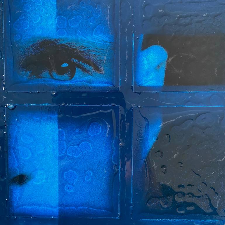 Original Pop Art People Mixed Media by Jerome Cholet