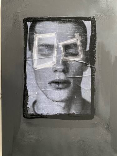 Original Pop Art Pop Culture/Celebrity Mixed Media by Jerome Cholet