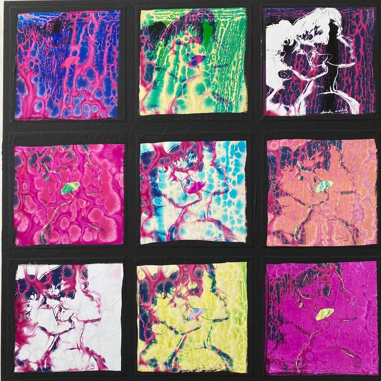Original Pop Art Pop Culture/Celebrity Paintings by Jerome Cholet