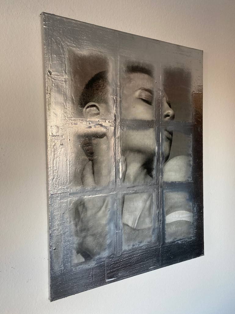 Original Pop Art People Painting by Jerome Cholet