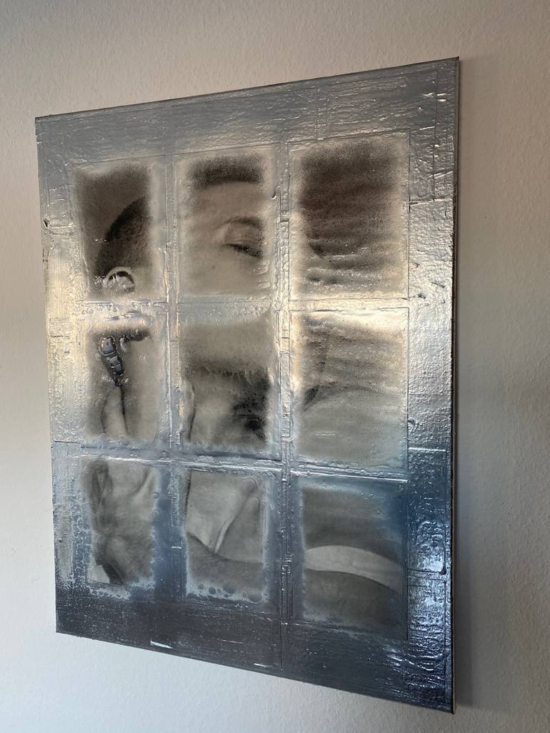 Original Pop Art People Painting by Jerome Cholet