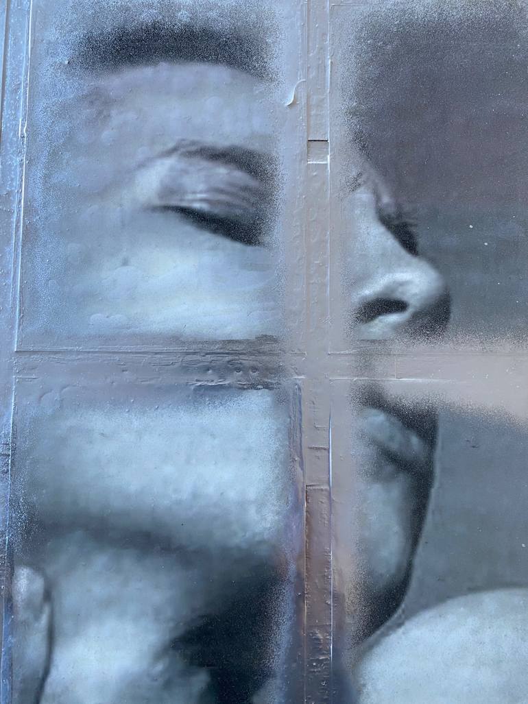 Original Pop Art People Painting by Jerome Cholet