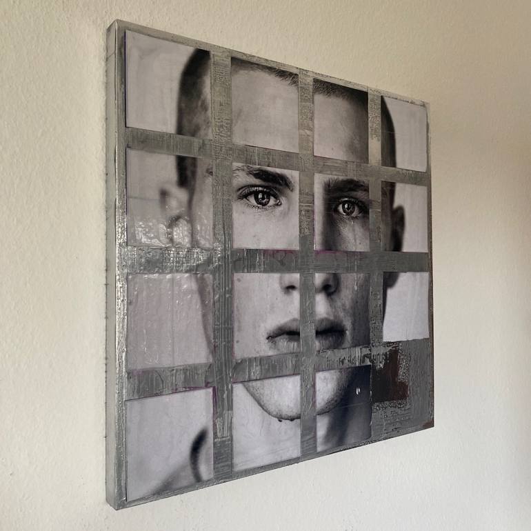 Original Pop Art People Painting by Jerome Cholet