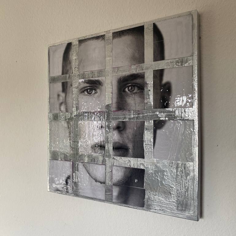 Original Pop Art People Painting by Jerome Cholet