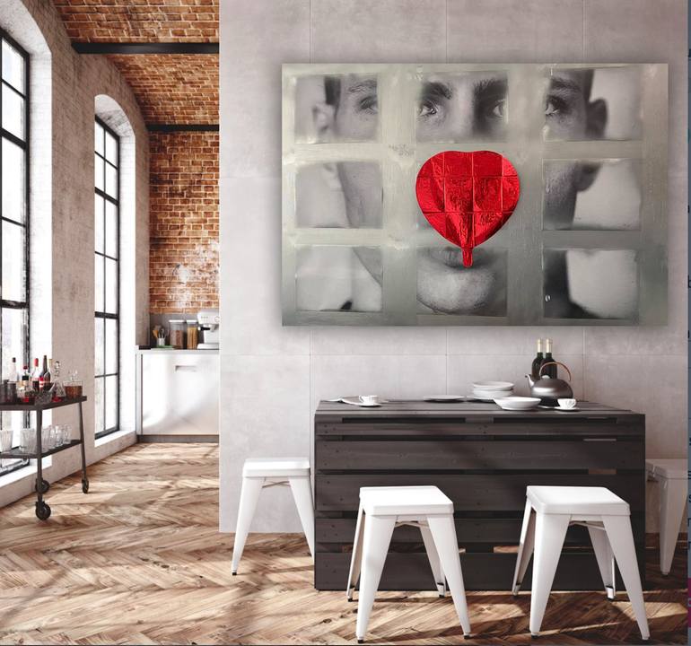 Original Modernism People Collage by Jerome Cholet