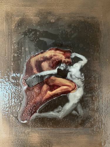 Original Pop Art Erotic Paintings by Jerome Cholet