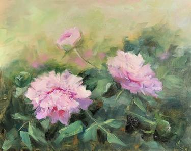 Pink peonies thumb