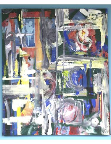 Original Abstract Expressionism Abstract Paintings by Colin Scott
