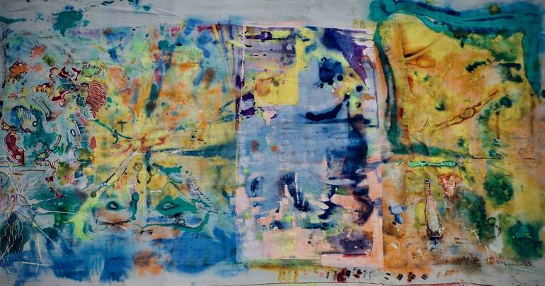Original Abstract Painting by Colin Scott