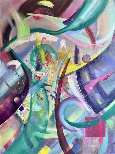 Original Abstract Paintings by Biser Mironov