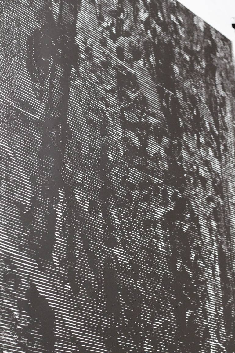 Original Abstract Nature Printmaking by Stefan Osnowski