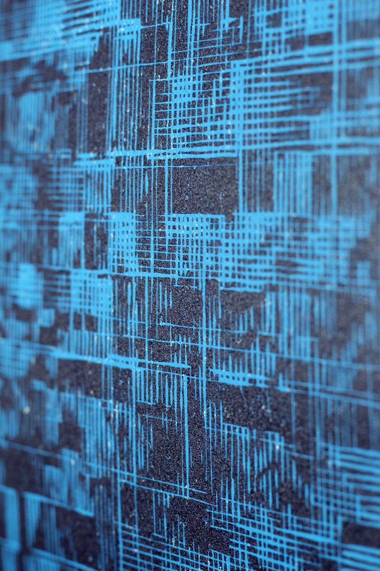 Original Abstract Landscape Printmaking by Stefan Osnowski