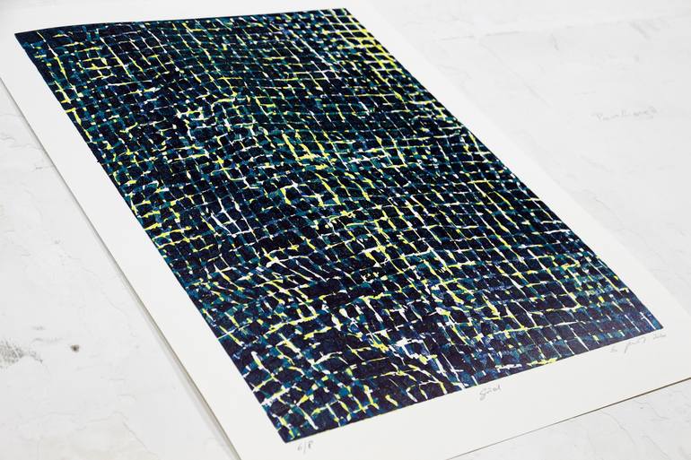 Original Minimalism Abstract Printmaking by Stefan Osnowski