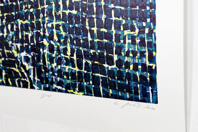 Original Minimalism Abstract Printmaking by Stefan Osnowski