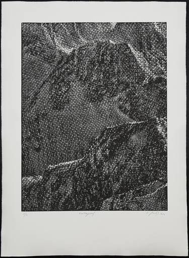 Print of Abstract Landscape Printmaking by Stefan Osnowski