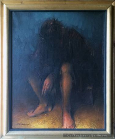 Original Religious Painting by Alvydas Petkevičius