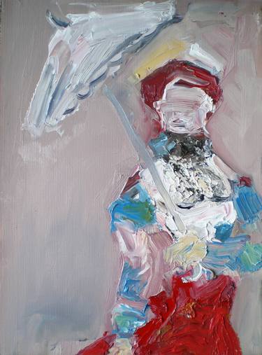 Original Expressionism Portrait Paintings by Fabienne Jenny Jacquet