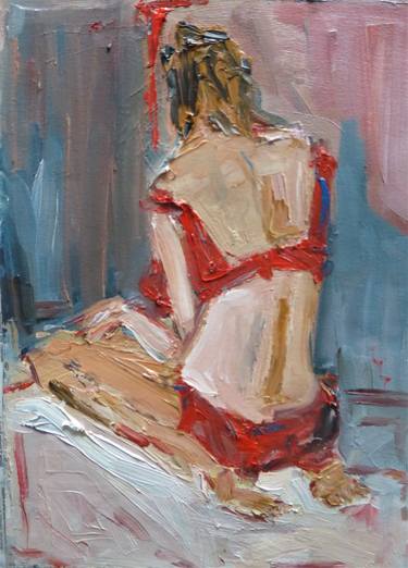 Print of Figurative Nude Paintings by Fabienne Jenny Jacquet