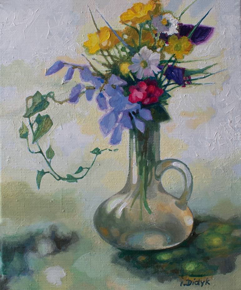 Romantic still life 2 Painting by Ivan Didyk | Saatchi Art