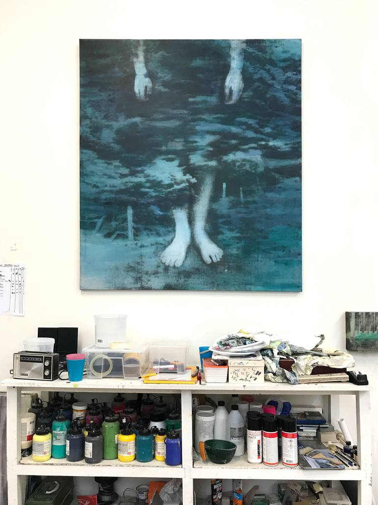 Original Figurative Nature Painting by Marieke Peters