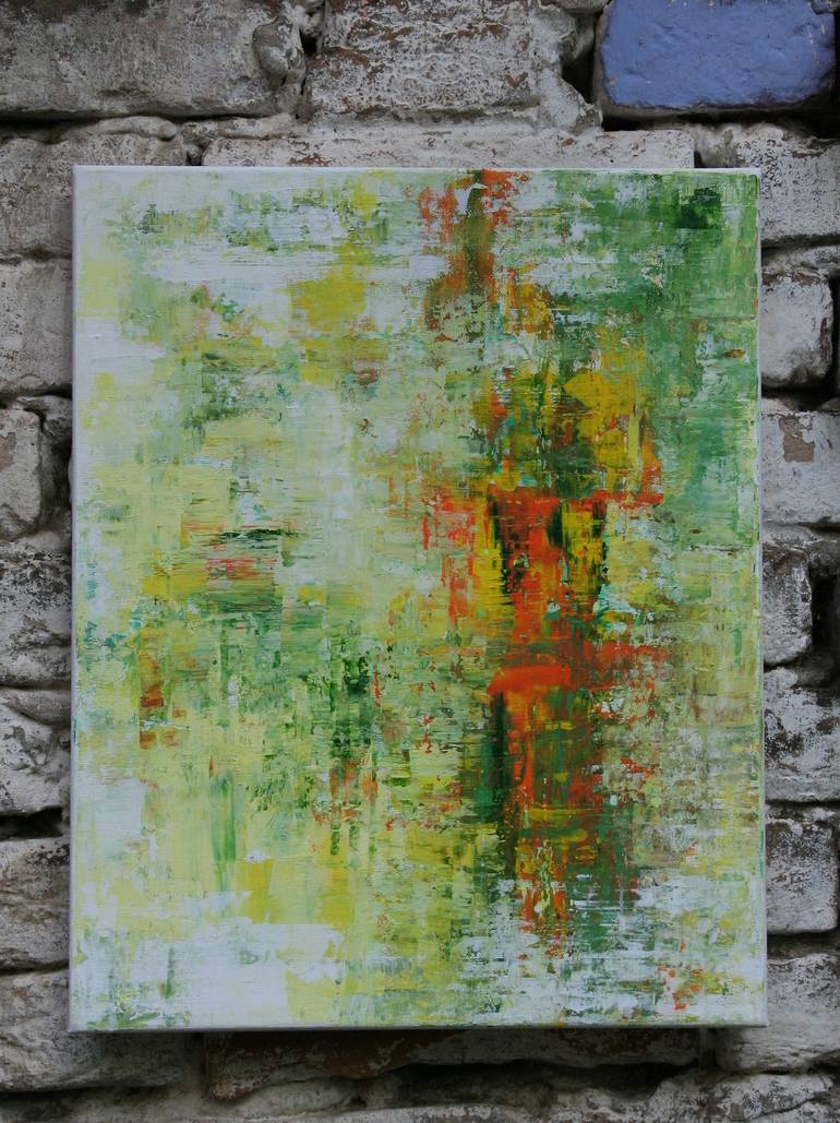 Original Abstract Expressionism Abstract Painting by Jovana Manigoda