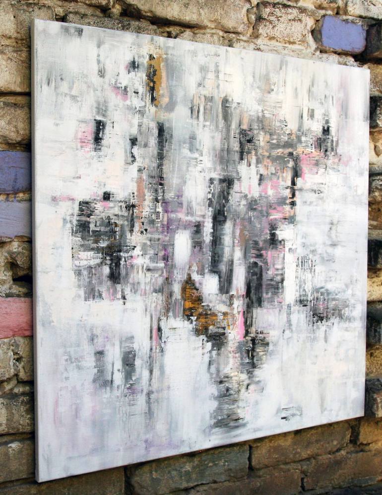 Original Art Deco Abstract Painting by Jovana Manigoda