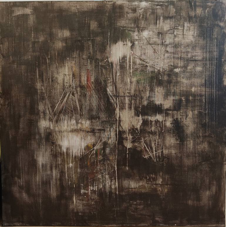 Original Abstract Expressionism Abstract Paintings by Jovana Manigoda