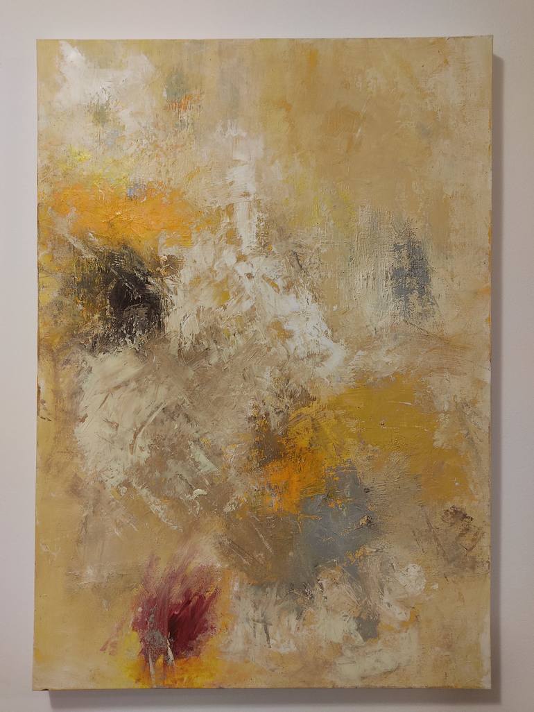 Original Abstract Expressionism Abstract Painting by Jovana Manigoda