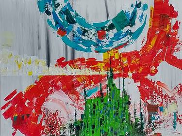 Original Abstract Paintings by Ajay Kothari