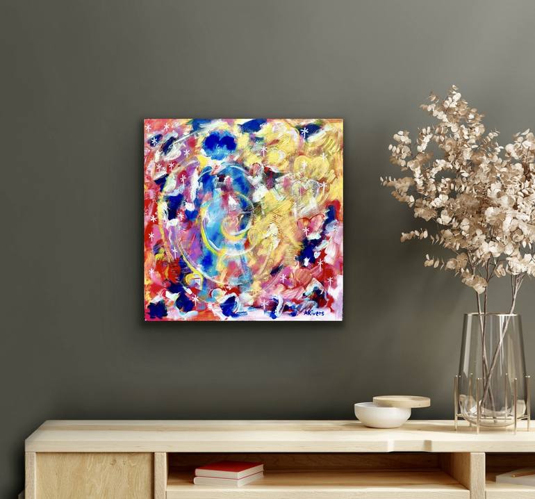 Original Abstract Painting by Annette Rivers