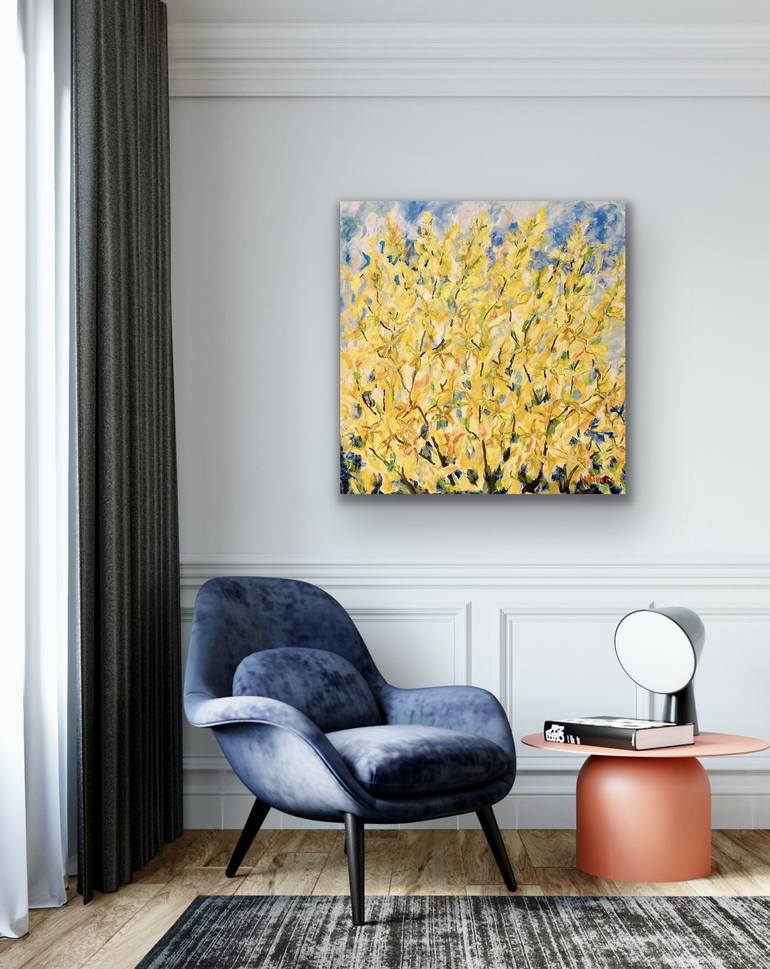 Original Floral Painting by Annette Rivers