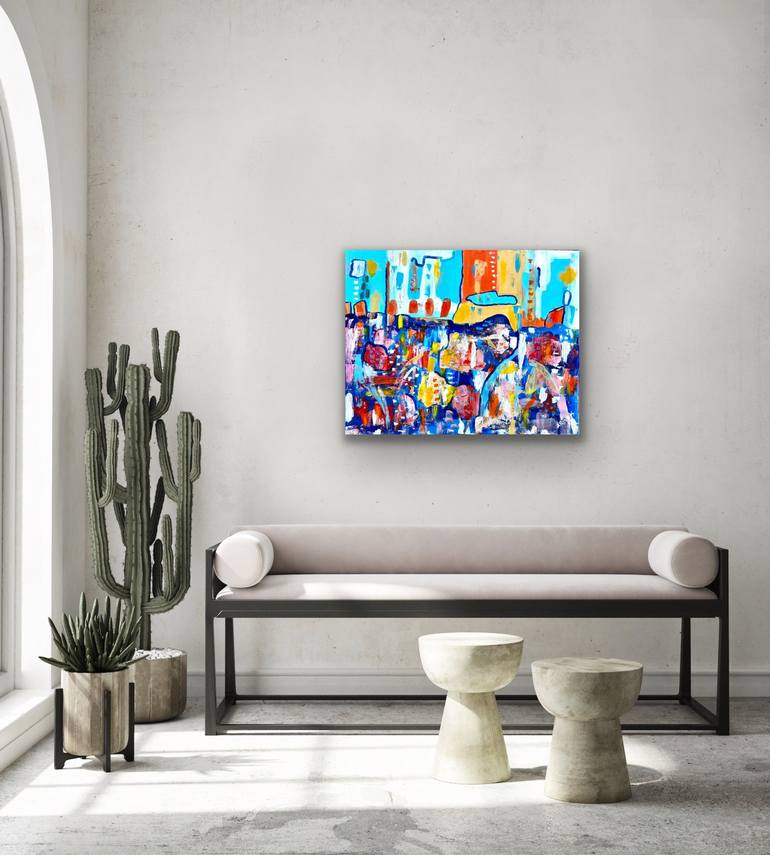Original Abstract Painting by Annette Rivers