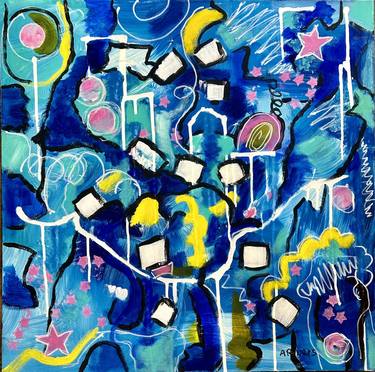 Original Abstract Paintings by Annette Rivers