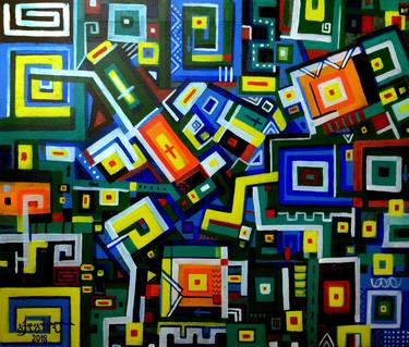 Original Abstract Paintings by GIO ART GALLERY