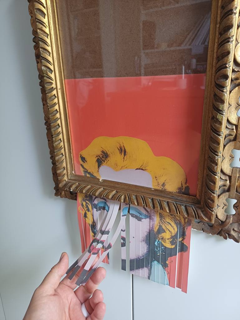Original Pop Art Pop Culture/Celebrity Mixed Media by Fabio Pasquali