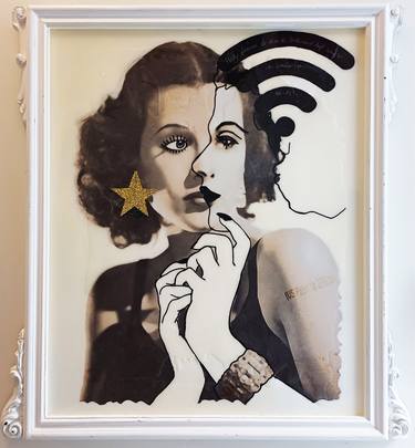 Original Art Deco Pop Culture/Celebrity Mixed Media by Fabio Pasquali