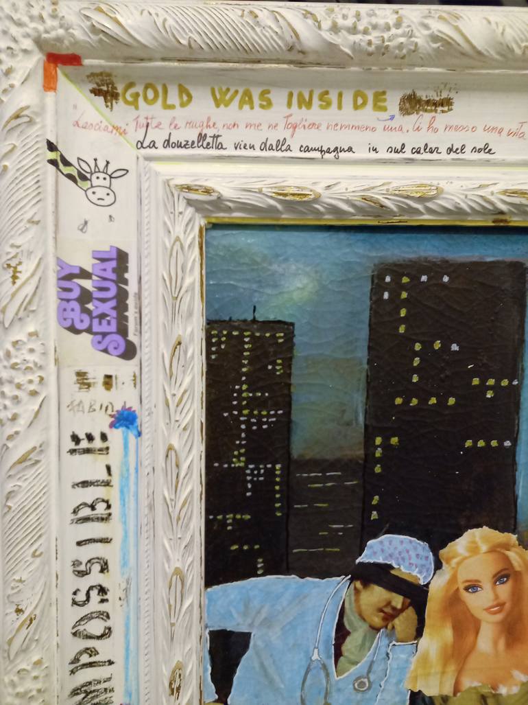 Original Street Art Graffiti Collage by Fabio Pasquali