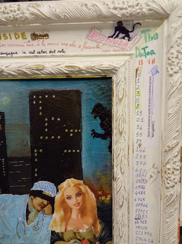 Original Street Art Graffiti Collage by Fabio Pasquali