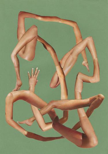 Print of Surrealism Body Collage by Piotr Szwagrzyk