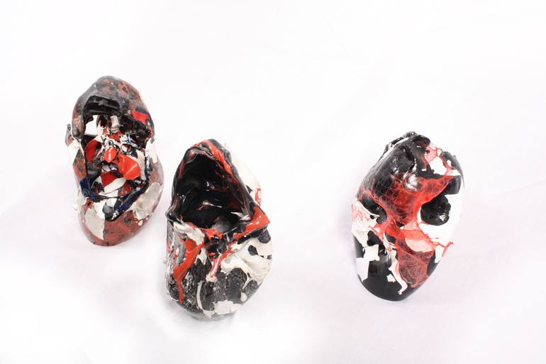 Original Surrealism Abstract Sculpture by Carolyn Rogers