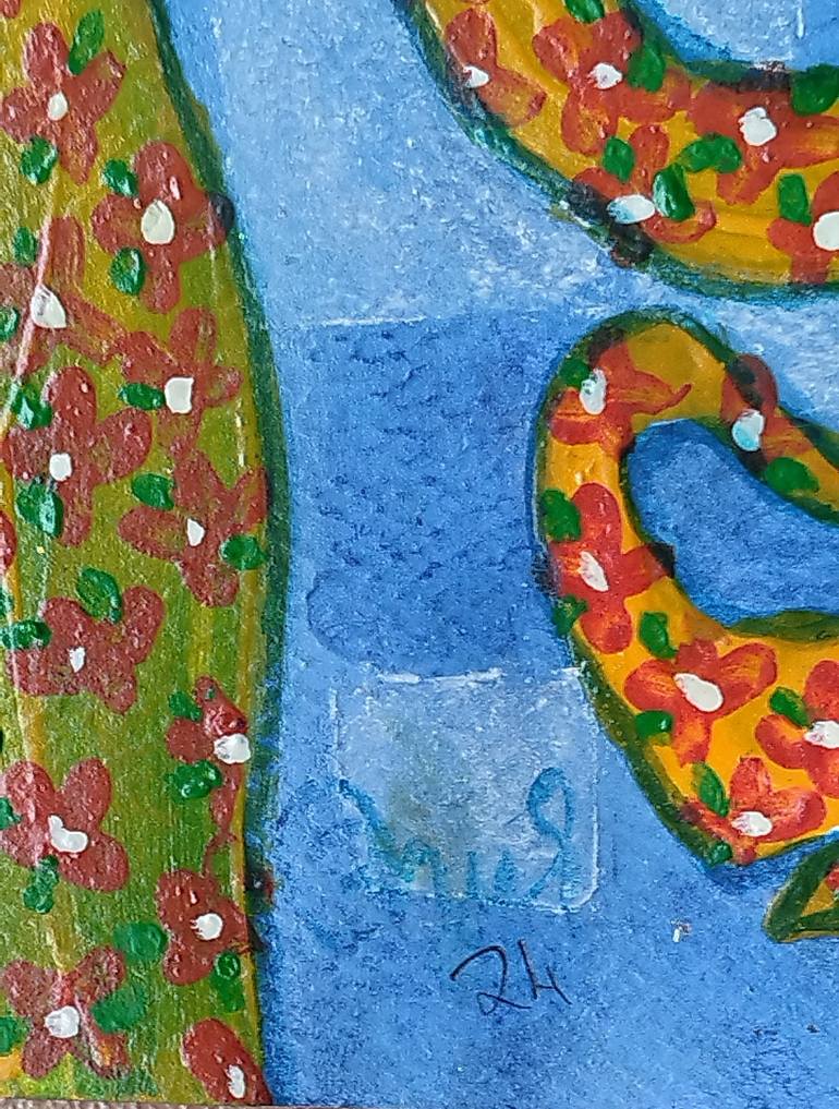 Original Abstract Painting by Anuraadha Punjabi