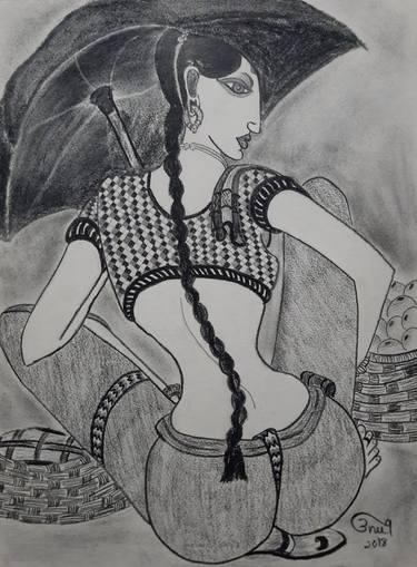 Original People Drawings by Anuraadha Punjabi