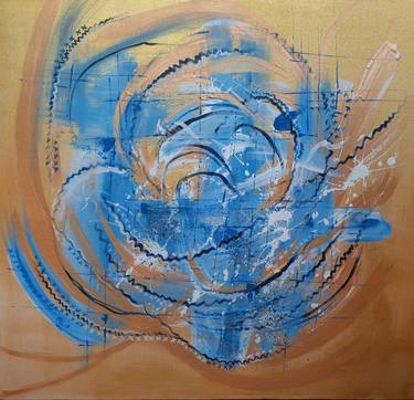 Original Abstract Expressionism Abstract Paintings by Anuraadha Punjabi