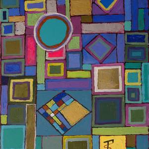 Collection Abstract Art Paintings by Ted Silvera 