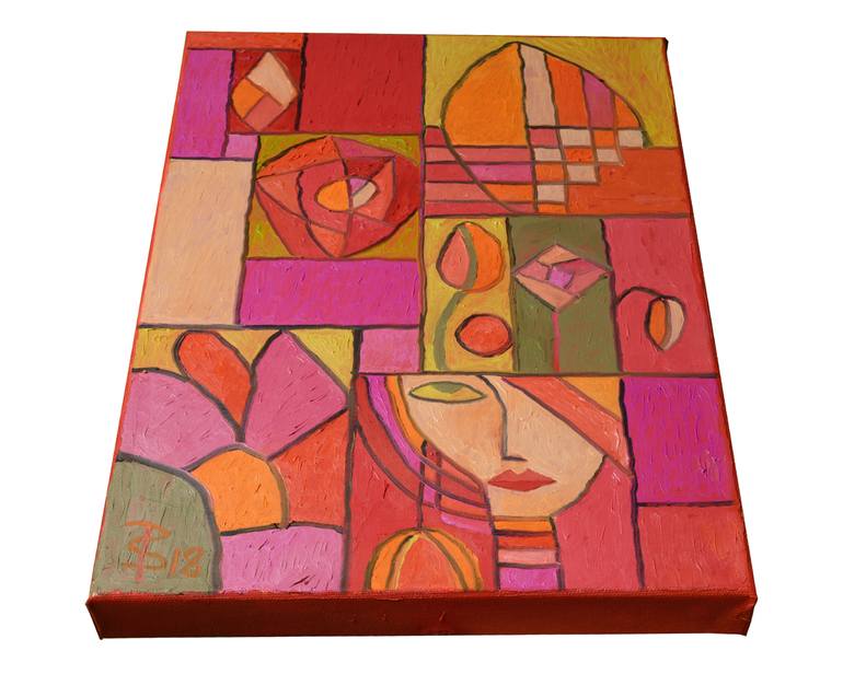 Original Art Deco Women Painting by Ted Silvera
