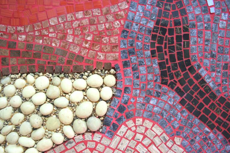 Original Abstract Collage by Tamara Antevska