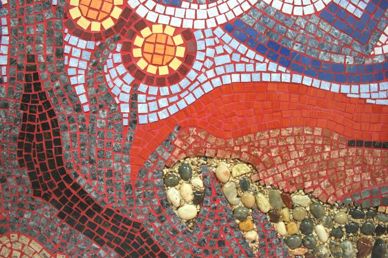 Original Abstract Collage by Tamara Antevska