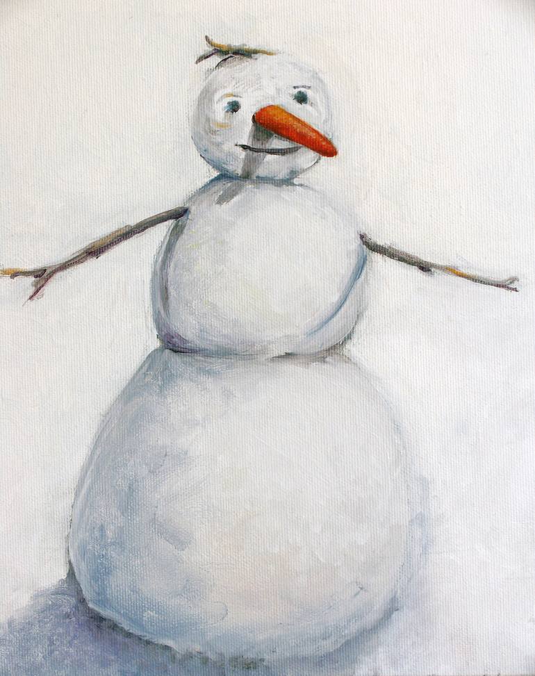 Original Figurative Dogs Painting by Galia Chuntova