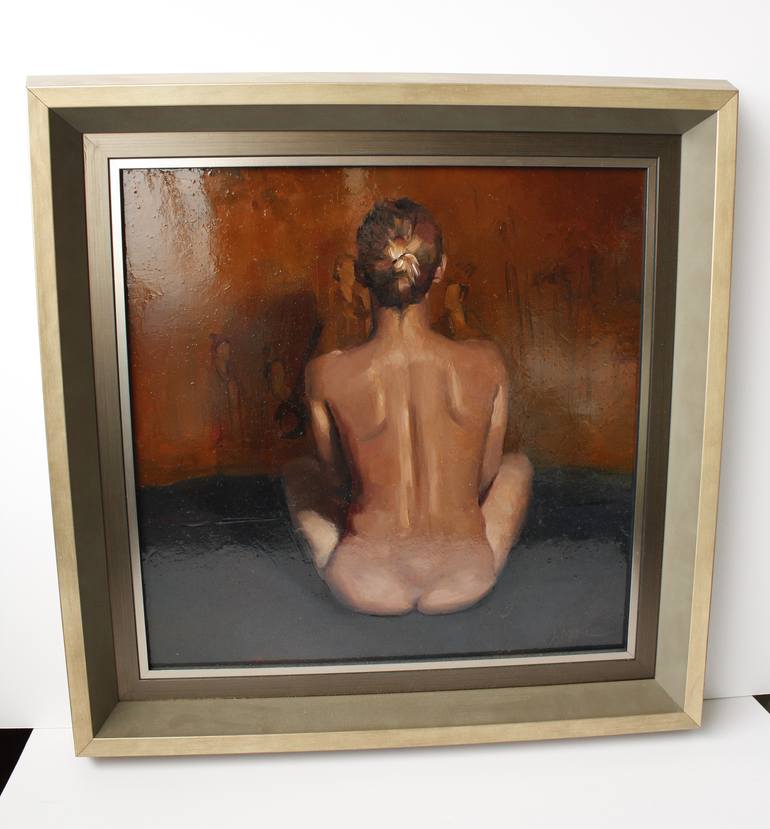 Original Figurative Women Painting by Joseph Moniz